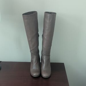Stuart Weitzman Tan Over the Knee Boots